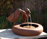 Folk Art Crows Fountain EAG82178 Park Hill