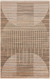 Nourison Astra Machine Washable ASW03 Machine Made Power-loomed Borderless Design Indoor Only Mid-Century Modern Scandinavian Rug Latte, Latte 100% Polyester 99446988539