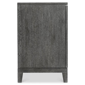 Bernhardt Bernhardt Sutton Rustic-Modern Entertainment Credenza With Reeded Doors, Adjustable Shelves & Vents 352880