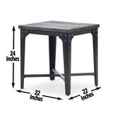 Steve Silver Sherlock Square End Table SH200E