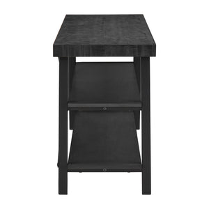 Homelegance By Top-Line Alastor Rustic X-Base 60-inch TV Stand Black MDF