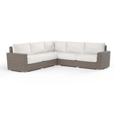 Coronado Sectional in Canvas Flax w/ Self Welt SW2101-SEC-FLX-STKIT Sunset West