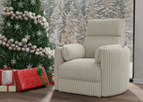 Parker House Radius - Mega Ivory Power Reclining Sofa And Recliner Off White 100% Polyester (S) Mrad-31p-mgiv