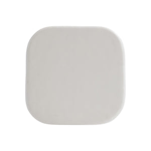 Bernhardt Bernhardt Sculptural Lennox Outdoor Side Table — Chalky White Grc Stone-Look, Weather-Ready Accent X10118