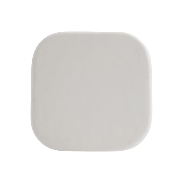 Bernhardt Bernhardt Sculptural Lennox Outdoor Side Table — Chalky White Grc Stone-Look, Weather-Ready Accent X10118