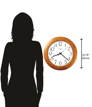 Hekman Furniture 625355 Elegant Santa Fe Wall Clock - Timeless Wooden Design With Classic Appeal For Any Space Champagne Oak Santa Fe Wall Clock 625355