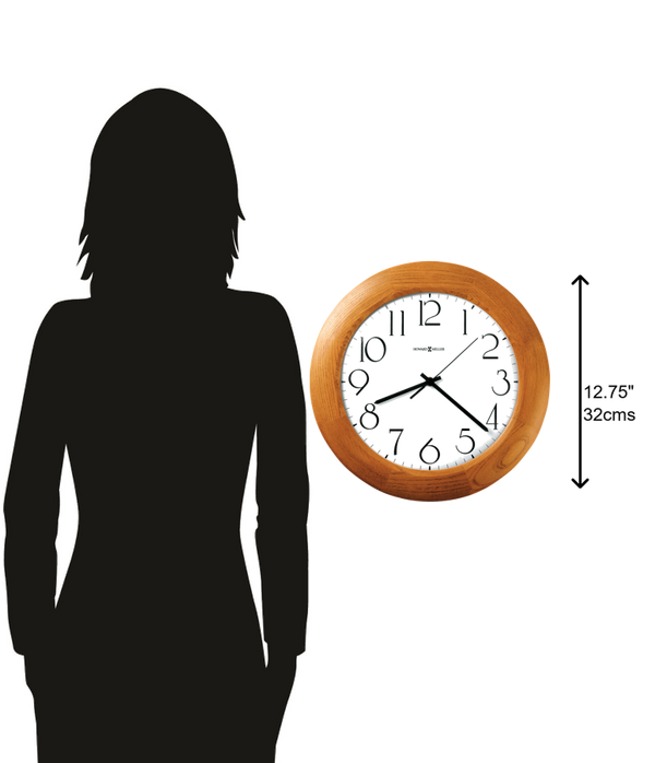 Hekman Furniture 625355 Elegant Santa Fe Wall Clock - Timeless Wooden Design With Classic Appeal For Any Space Champagne Oak Santa Fe Wall Clock 625355