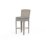 Manhattan Counter Stool in Canvas Granite w/ Self Welt SW3301-7C-5402 Sunset West