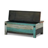 Christopher Knight Home® - Noble House - Combes Boho Handmade Distressed Mango Wood Storage Coffee Table