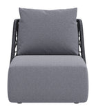 Mekan Accent Chair Gray 704024 Zuo Modern