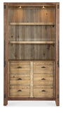 Vineyard Row Display Cabinet Dark Wood 6952-75906-85 Hooker Furniture