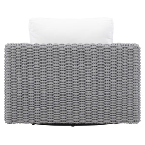 Bernhardt Bernhardt Capri Swivel Outdoor Chair With Quick-Dry Cushions, Handcrafted Rope Base, Weather-Ready Durability OP102SC