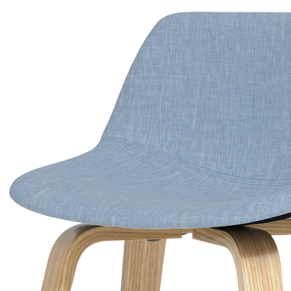 English Elm Randolph Mid-Century Modern Bentwood Counter/Bar Stools Set Of 2 - Stylish Comfort & Elegance B136P159451-GIGA