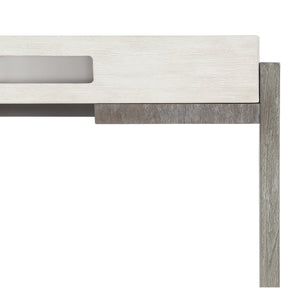 Bernhardt Bernhardt Two-Tone Console Table 60"W — Light Acacia Top, Soft-Close Drawers, Adjustable Glides, Anti-Tip Safety 306910