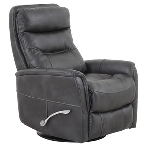 Parker House Parker Living Gemini - Flint Swivel Glider Recliner Flint 90% Polyester, 10% PU (W) MGEM#812GS-FLI