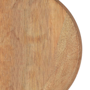 English Elm Christopher Knight Home® - LATTICE Mango Wood Hurricane Candle Holder with Ripple Glass, Handcrafted Boho Accent, Nickel Trim 72065.00