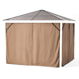 Christopher Knight Home® - Noble House - Aruba Aluminum 10 X 10 Ft. Gazebo