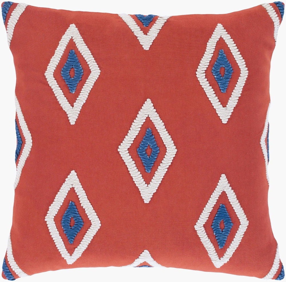 Livabliss Zulu Woven Cotton Accent Pillow Cover Bohemian Global Texture for Sofas and Chairs ZLU001-2020
