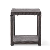 Christopher Knight Home® - Noble House - Boracay Outdoor Multibrown Wicker Accent Table