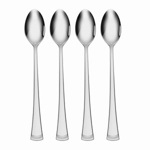 Lenox Portola Iced Teaspoons, Set of 4 Metallic, STAINLESS METAL 896002