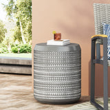 Christopher Knight Home® - Noble House - - Outdoor Lightweight Concrete Side Table