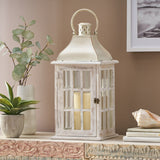 Christopher Knight Home® - Noble House - Hooven Coastal Handcrafted Small Mango Wood Decorative Lantern