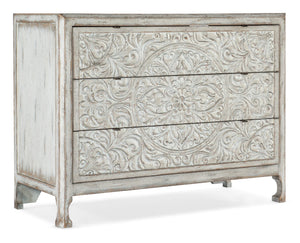 Hooker Furniture La Grange Lockhart Three-Drawer Accent Chest 6960-50007-02 6960-50007-02