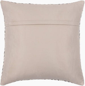 Surya Zander Rustic 20" Accent Pillow Kit - Create Unique Home Decor With Leather & Cotton Components Medium Gray Leather,Polyester,Cotton Znd007-2020p