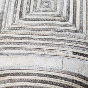 Surya Zander Rustic 20" Accent Pillow Kit - Create Unique Home Decor With Leather & Cotton Components Medium Gray Leather,Polyester,Cotton Znd007-2020p