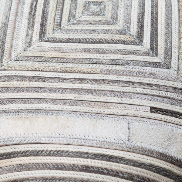 Surya Zander Rustic 20" Accent Pillow Kit - Create Unique Home Decor With Leather & Cotton Components Medium Gray Leather,Polyester,Cotton Znd007-2020p