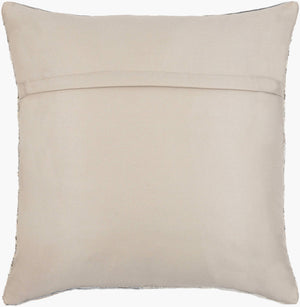 Surya Zander Rustic 20" Accent Pillow Kit - Create Unique Home Decor With Leather & Cotton Components Gray Leather,Polyester,Cotton Znd008-2020