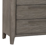 Scott Living Home Griffith Five Drawer Chest Gray with Light Wood Finish P367DJ124 Pulaski Furniture