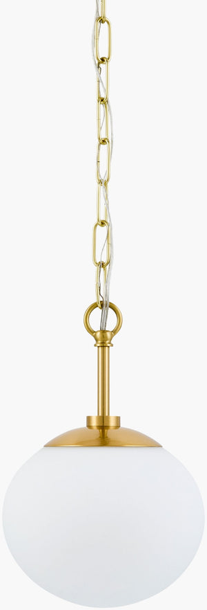 Livabliss Zariene Arts and Crafts Iron Pendant Light with Art Glass Shade for Dining Rooms ZNE-002
