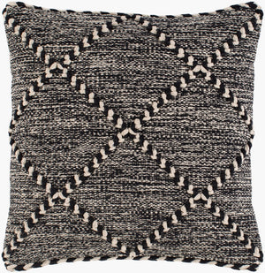 Livabliss Zanafi Moroccan Flat Woven Cotton Throw Pillow Artisan Geometric Sofa Accent ZNF001-2020D