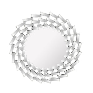 English Elm Christopher Knight Home® - MIRROR Clear MDF Framed Decorative Wall Mirror 37x36.5in Sleek Modern Design for Home & Bathroom 62613.00