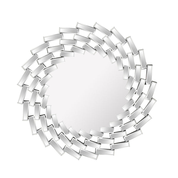 English Elm Christopher Knight Home® - MIRROR Clear MDF Framed Decorative Wall Mirror 37x36.5in Sleek Modern Design for Home & Bathroom 62613.00