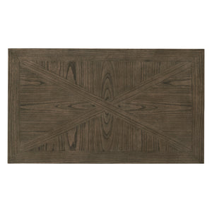 Homelegance By Top-Line Niccolo Barn Door Coffee Table with Storage Grey Wood