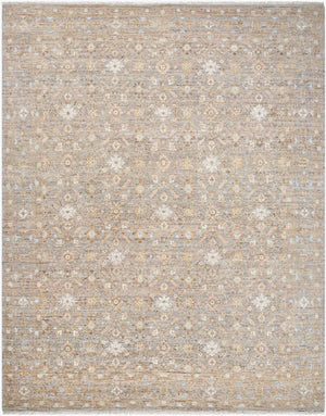 Surya Zeenat 10' X 14' Hand-knotted Wool Rug - Timeless Elegance, Softness & Durability From India! Taupe Wool Znt2300-1014
