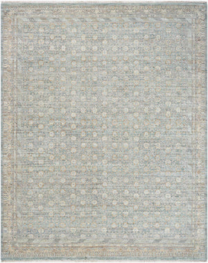 Surya Zeenat 10' X 14' Hand-knotted Wool Rug - Timeless Elegance, Softness & Durability From India! Slate Gray Wool Znt2304-23