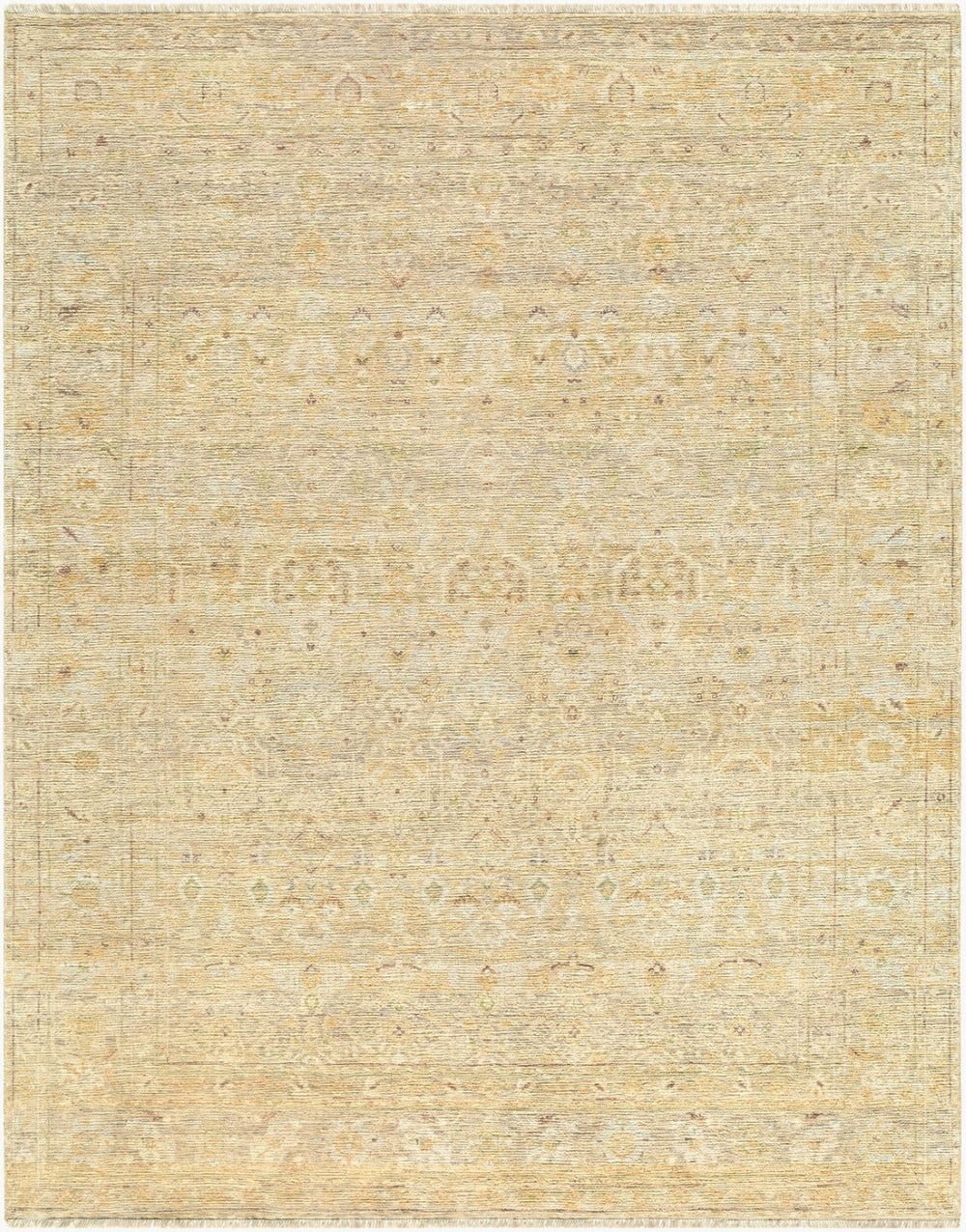 Surya Zeenat Hand-knotted Wool Area Rug with Heritage Pattern for Formal Living Spaces 8' x 10' Rectangle ZNT2306-810