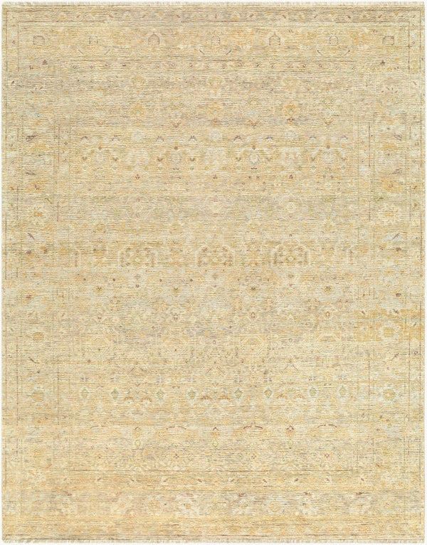 Surya Zeenat Hand-knotted Wool Area Rug with Heritage Pattern for Formal Living Spaces 8' x 10' Rectangle ZNT2306-810