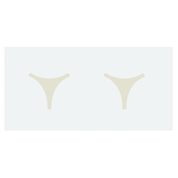 Bernhardt Bernhardt Sculptural Abbott Rectangular Dining Table With Glass Top & Patinated Brass Pedestals, 100"W K1407