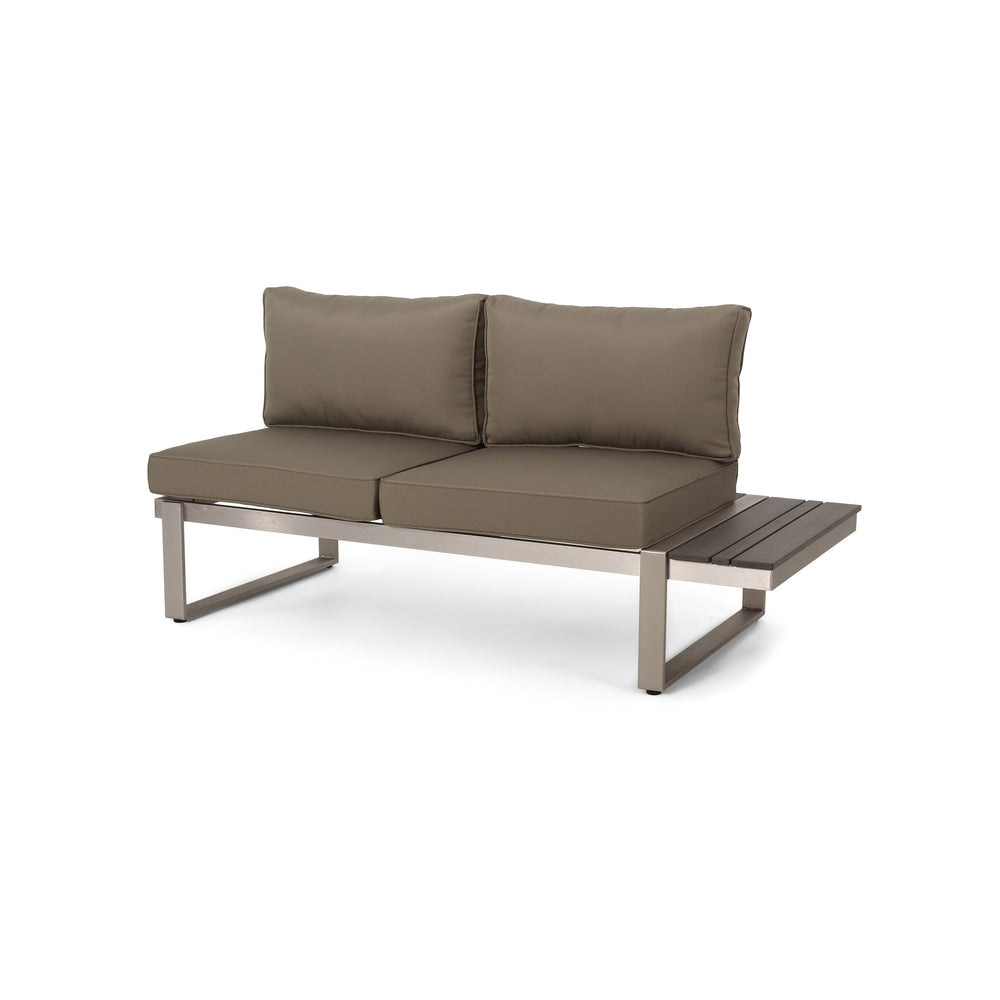 English Elm Christopher Knight Home® - Sterling Khaki Right Arm Sofa Seater - Stylish, Durable & Comfortable For Modern Living Spaces 68035.00GRY