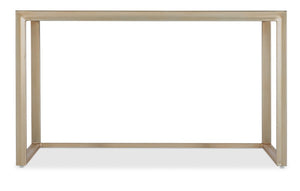 Hooker Furniture Blossoming Hope Glass Writing Desk — Ultra White Reverse-Painted Floral Top, Gold Metal Frame, Elegant Transitional Style 5000-10003-647