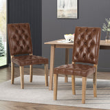 Christopher Knight Home® - Noble House - Kessler Contemporary Tufted Dining Chairs (Set Of 2)