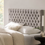 Christopher Knight Home® - Noble House - Jezebel Contemporary Full/Queen Tufted Fabric Headboard