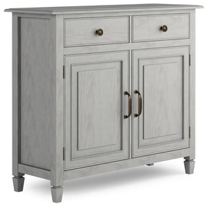 English Elm Connaught Handcrafted Solid Wood Entryway Cabinet In Fog Grey – Timeless Storage For Any Space B136P158540