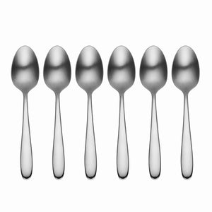 Lenox Oneida Vale Everyday Flatware Teaspoons, Set of 6 Metallic, STAINLESS METAL H282006E