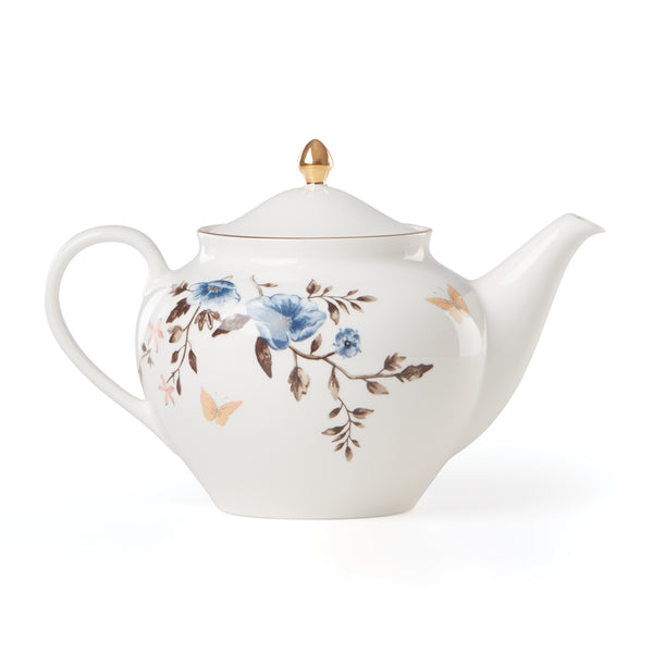 Lenox Sprig & Vine Teapot Multi, WHITE PORCELAIN 890730
