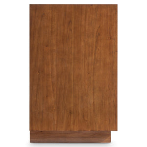 Bernhardt Bernhardt Brasea Suar Wood Media Credenza with Woven Raffia Doors and Adjustable Shelves 394884